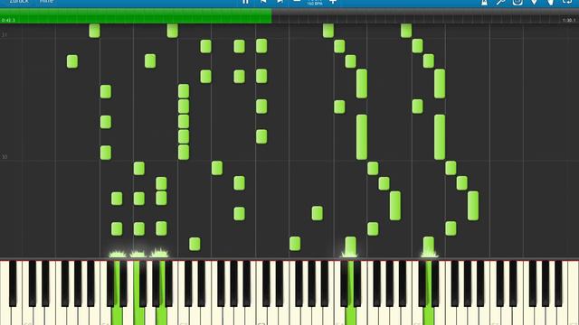 Tetris A Theme [Korobeiniki/Коробейники] (Piano Tutorial) смотреть онлайн