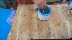 Как получить Цвет Бирюзовый из зелёной и синий краски.