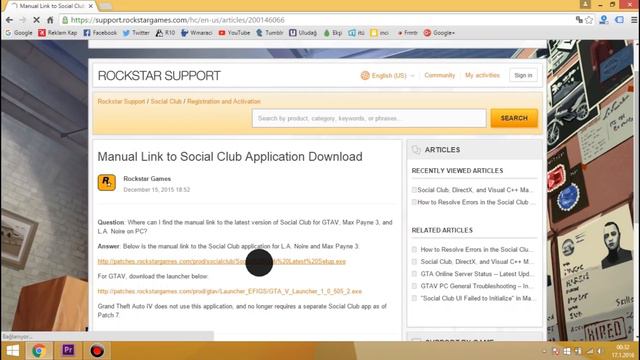 GTA 5 Social Club Error Fix Çözümü Sesli Kısa Öz Anlatım смотреть онлайн