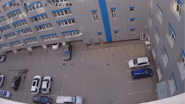 Пример дневной съемки с камеры видеонаблюдения CARCAM CAM-826 смотреть онлайн
