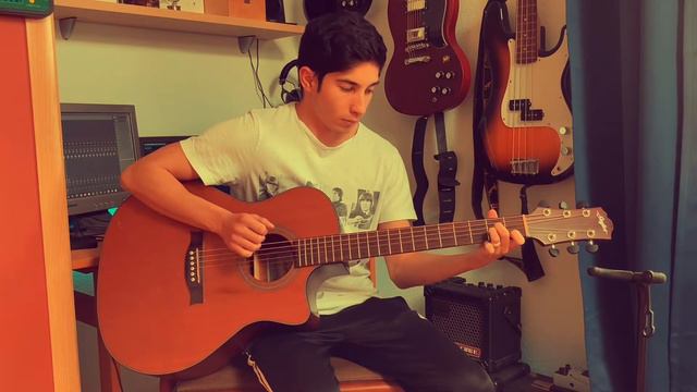 Louis Armstrong - What A Wonderful World [Guitar Cover] смотреть онлайн