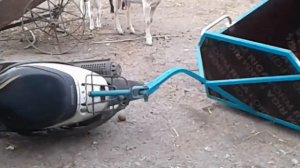 Самодельный прицеп для мопеда