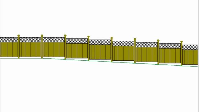 How To Build A Fence On A Slope смотреть онлайн