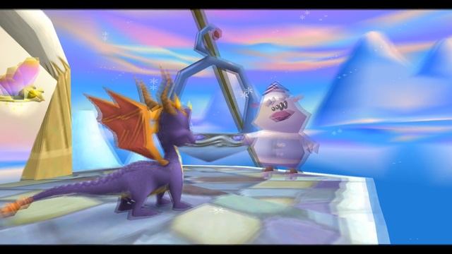 Прохождение Spyro: Year of the Dragon (PS) #9 - Ледяной Пик смотреть онлайн