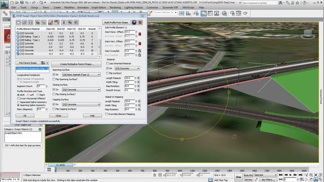 Civil View workflow Demo- 3ds Max Design 2011 - Part1 смотреть онлайн