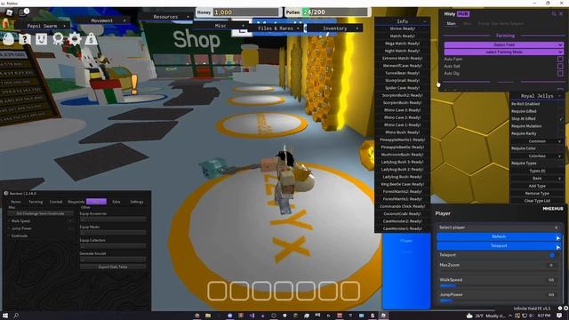 [UPDATED] Bee Swarm Simulator Script GUI Hack | Get All Items | Auto Farm | *PASTEBIN 2022* смотреть онлайн