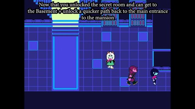 Deltarune [Chapter 2] - [Pacifist] How to get to the Basement to fight Spamton NEO (Video Guide) смотреть онлайн
