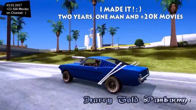 1966 Ford Mustang V8 - GTA San Andreas 1440p / 2,7K 60FPS _REVIEW смотреть онлайн