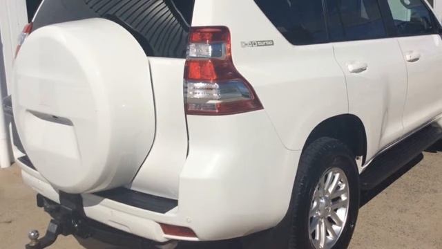 2014 Toyota Landcruiser Prado KDJ150R MY14 GXL White 6 Speed Manual Wagon смотреть онлайн