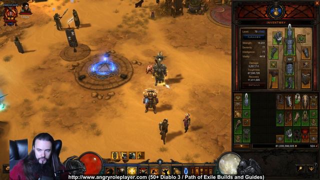 Roland's Blazing Sweeper GR100+ Crusader Build for Diablo 3 (2.6.1) смотреть онлайн