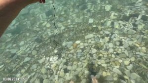 Пляж села Агой. Сезон открыт.