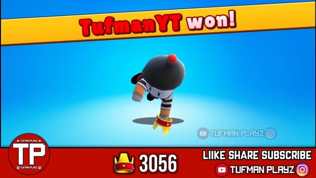 Stop Hitting My Fans Lava Ball. Winning 3060 Crowns In Stumble Guys | TUFMAN PLAYZ. смотреть онлайн