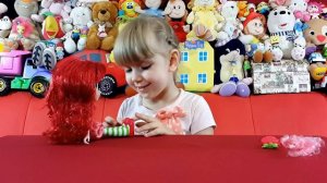 Шарлотта Земляничка кукла для моделирования причесок. Делаем красивую прическу Земляничке.