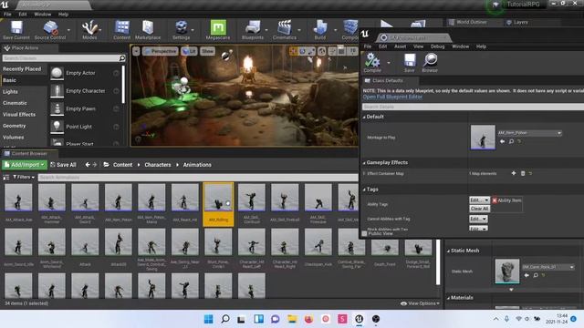 Tutorial: Action RPG + Advanced Locomotion System v4 [Part 2] смотреть онлайн