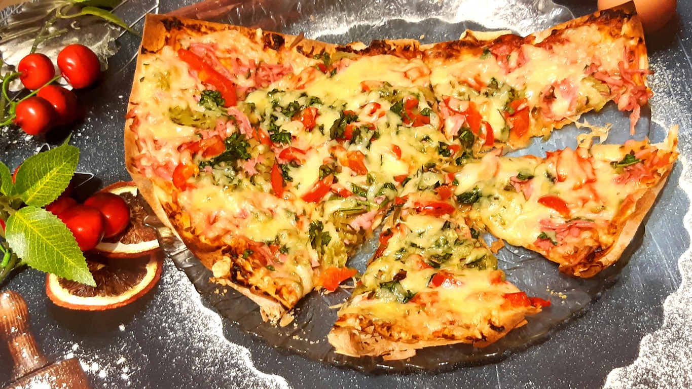 ПИЦЦА ИЗ ЛАВАША,БЫСТРО И ВКУСНО Кулинарный рецепт смотреть онлайн
