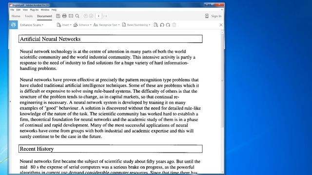 Quickly learn how to OCR / Make your pdf files text readable смотреть онлайн