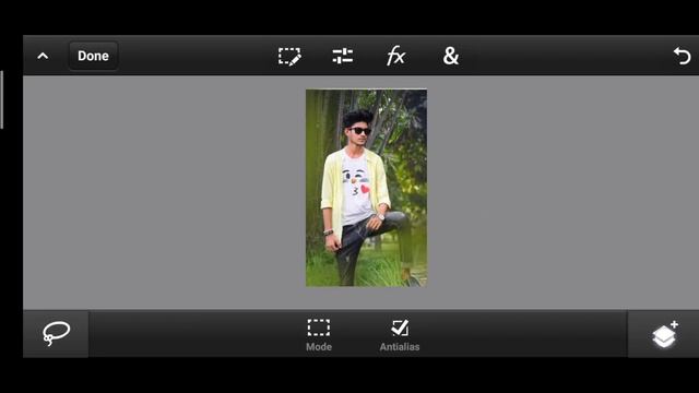 Photoshop touch Natural Background change tutorial |photoshop touch mobile editing - Ps Touch Edit смотреть онлайн