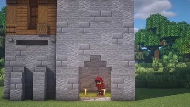 Как построить средневековую башню (дом) в Minecraft #minecraftbuild #minecraft #minecrafthowtobuil смотреть онлайн