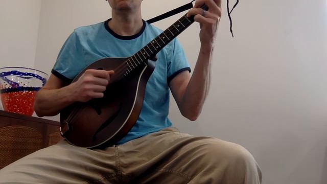 "Flowers of Edinburgh" Scottish hornpipe on Eastman Octave Mandolin смотреть онлайн