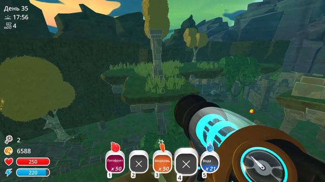 Нашел секретный остров. Slime Rancher. смотреть онлайн