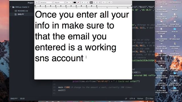 SNS raffle script tutorial @fockniketalk смотреть онлайн