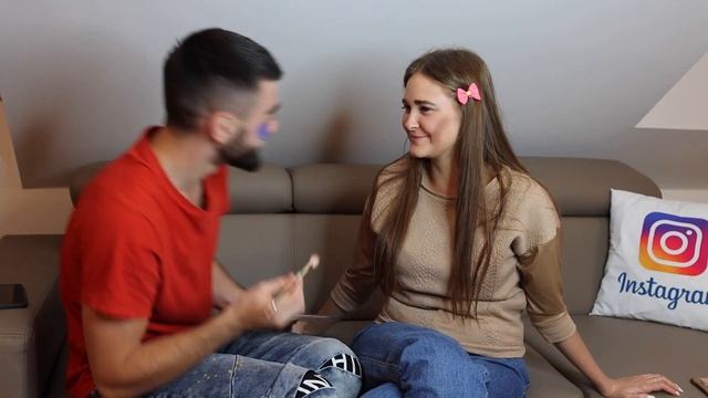 Мой парень делает мне макияж смотреть онлайн