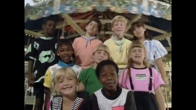 Kidsongs Ride The Roller Coaster 1990 VHS (Six Flags Magic Mountain)