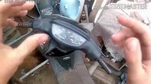 Как завести скутер хонда дио 27 на Новой ЦПГ если он не заводится.