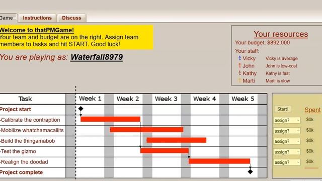The Project Management Game смотреть онлайн