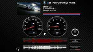 Звук мотора BMW M2 Стоковый и M Performance