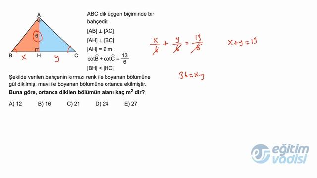 11 Sınıf Matematik PDF Föy 01 Beceri Temelli Yeni Nesil Sorular Soru Çözümleri смотреть онлайн