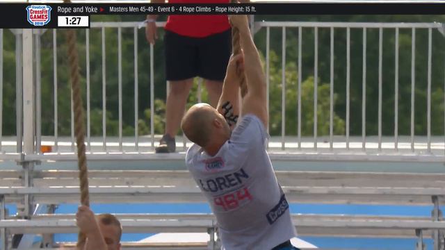 Age Group Yoke and Rope (16-17 & 35-49) | 2018 CrossFit Games смотреть онлайн