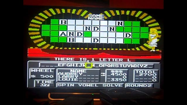 NES Wheel of Fortune Family Edition ORIGINAL RUN Game #14 смотреть онлайн