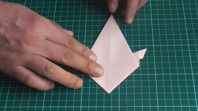 Оригами индюк / Как сделать индюка из бумаги / Бумажный индюк / Origami paper turkey смотреть онлайн