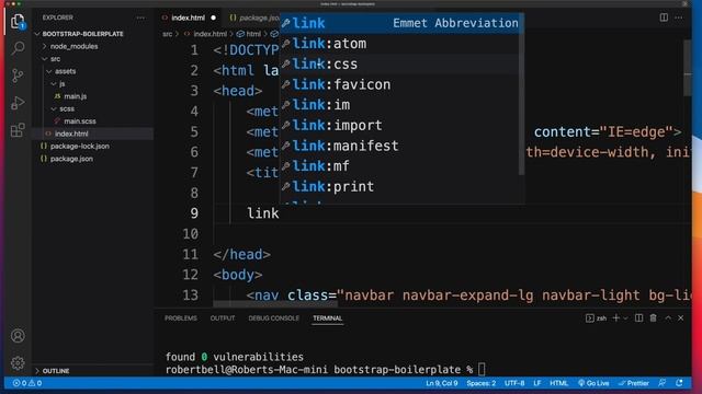 Install Bootstrap via NPM смотреть онлайн