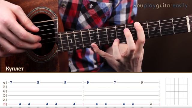Как играть на гитаре Тонкая Красная Нить – Без тебя (acoustic) смотреть онлайн