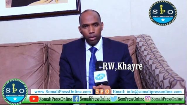 RW Soomaaliya Oo Fariin ka Soo Direy Dalka Mareykanka смотреть онлайн