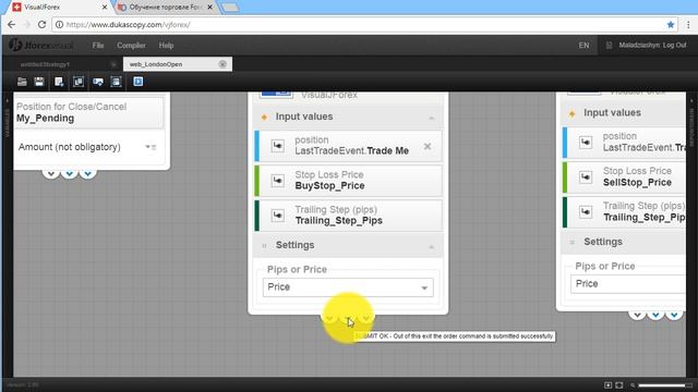 Конструктор стратегий Visual JForex. Маленькие хитрости в использовании смотреть онлайн
