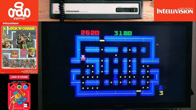 "This game sucks!" | Lock 'n' Chase | Intellivision | gogamego смотреть онлайн