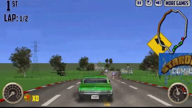 V8 Muscle Cars oldschool ?️ online racing game смотреть онлайн