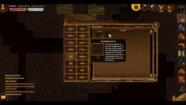 Gameplay Deepworld Free steam Game смотреть онлайн