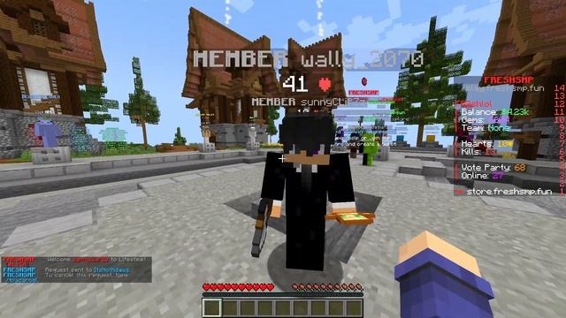 Public Minecraft Lifesteal SMP (free to join!) смотреть онлайн