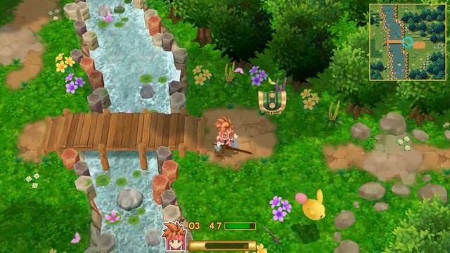 Прохождение Secret of Mana. Серия 01. Три балбеса и меч в камне смотреть онлайн