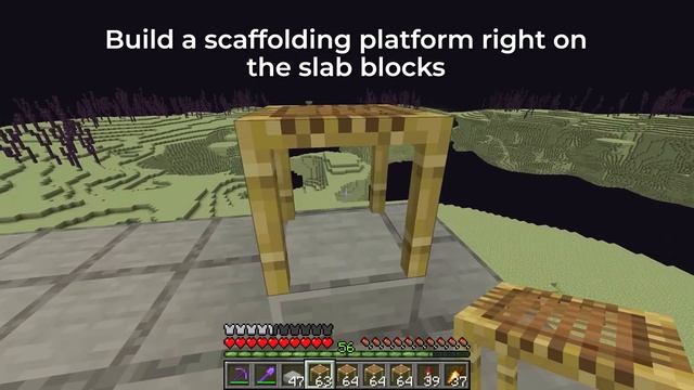 Minecraft Scaffolding Shulker Shell Farm - 1400 Per Hour!
