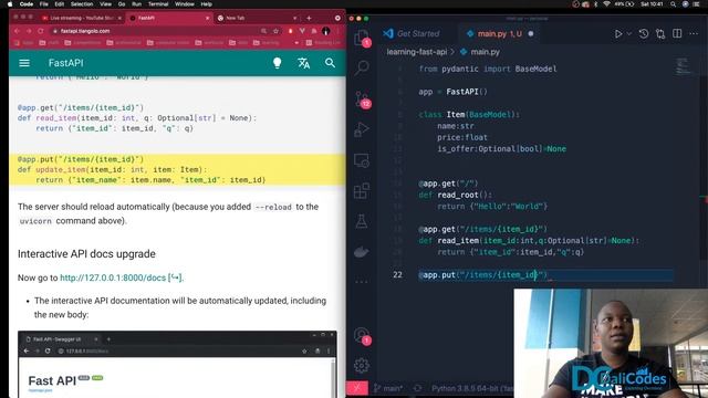 learning fast api смотреть онлайн