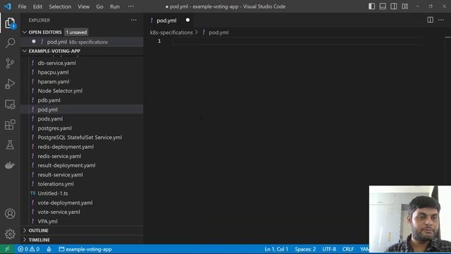 Kubernetes Pods Creating and Managing with YAML | How to Define Pod Specifications with YAML смотреть онлайн