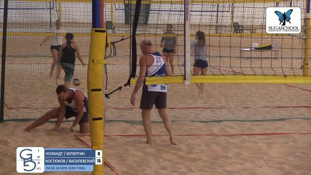 04.03.2018 MEN SEMI FINAL / Beach Volley SuGGa SerieS смотреть онлайн