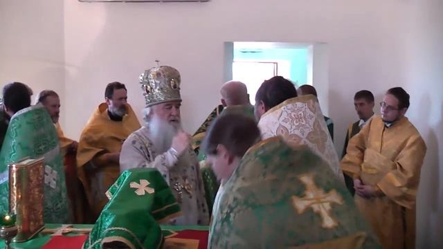 Престольный праздник в храме Святого Иоанна Кронштадтского. Волгоград. 2012 смотреть онлайн