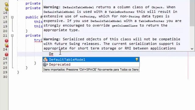 Desenvolvendo framework java 004 смотреть онлайн