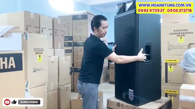 Yamaha DSR-215 // Loa Full Đôi Bass 40 Liền Công Suất 1500W смотреть онлайн